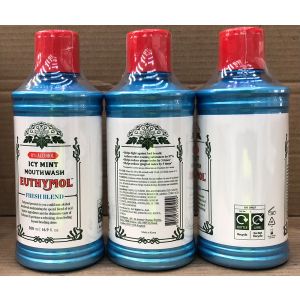 Euthymol M/Wash 500ml Icy Mint 0% Alcohol