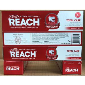 REACH T/Paste 150g Total Care Classic Mint