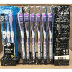 REACH T/Brush Total Care 3pk Medium (10x6)