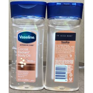 Vaseline Body Oil 200ml Cocoa Radiant