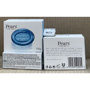 Pears Bar Soap 100g Transparent Mint Extract(4x12)
