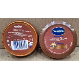 Vaseline Body Cream 75ml Cocoa Glow (4x12s)