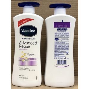 Vaseline Body Lotion 600ml Pump Advanced Repair