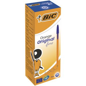 Bic Orange Fine Pens Box 20 Black  1