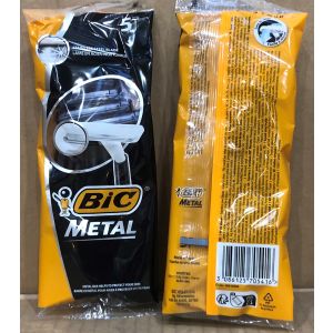 BIC Metal Disposable Razors 5pk