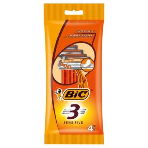 Bic 3 Mens Disposable Razor 4S Bic 3  4