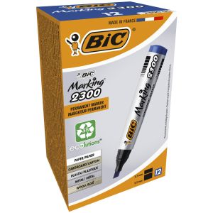 Bic Marker Pen Eco 2300 B12 Blue 1