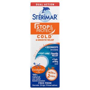 Sterimar? Stop? & Protect? Cold? & Sinus? Relief? Nasal Spray 20ml (UK Pack)