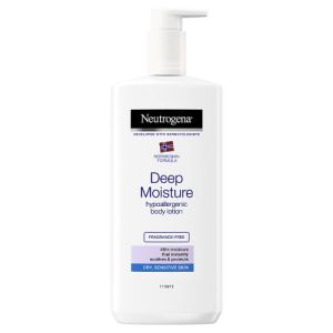 Neutrogena Body Lotion 400ml Deep Moisture Dry Sensitive Skin