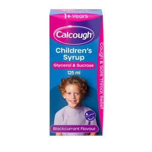 Calcough Cough Syrup Child Blackcurrant 125ml
