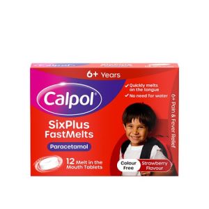 Calpol Six Plus Fast Melts 12s