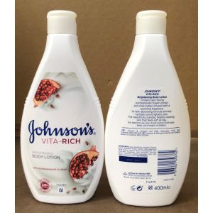Johnsons Body Lotion 400ml Vita Rich Brightening