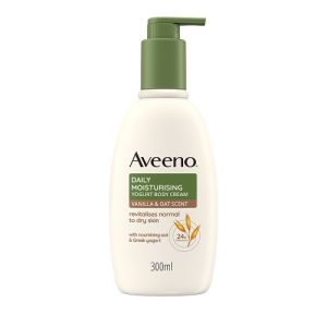Aveeno Daily Moisturising Yogurt Body Lotion Vanilla & Oat 300Ml
