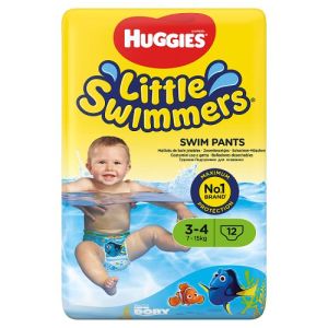 Huggies 12Pcs Little Swimmers Size 3-4 Diapers (HB)
