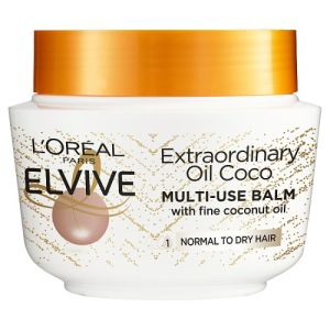 L'Oreal Elvive Extrdnry Oil 300ml Coconut Mask Pot
