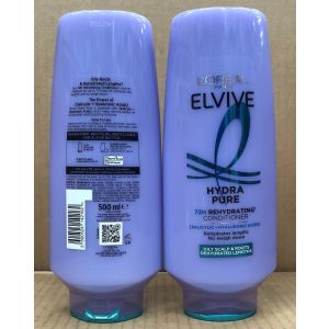 L'Oreal Elvive Hydra Pure Conditioner 500ml