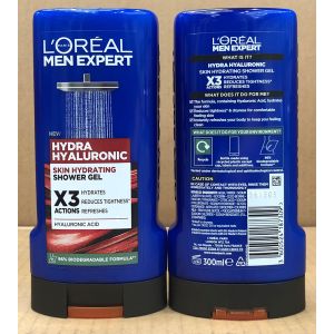 L'Oreal Men Expert Shower Gel 300ml Hyaluronic