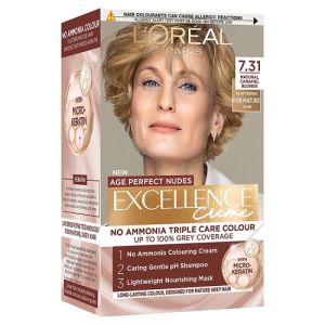 L'Oreal NEW Excellence Age Perfect Nudes Linen Blonde 7.31 