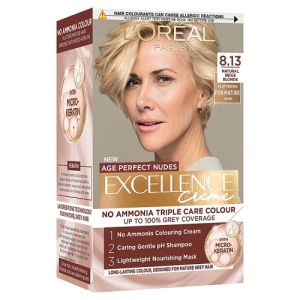 L'Oreal NEW Excellence Age Perfect Nudes Beige Blonde 8.13