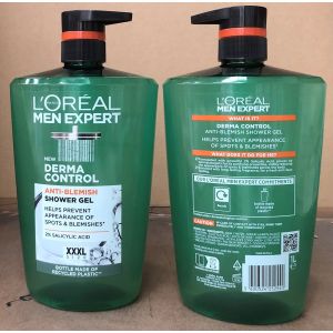 L'Oreal Men Expert Shower Gel 1L Derma Control