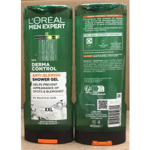 L'Oreal Men Expert Shower Gel 400ml Derma Control