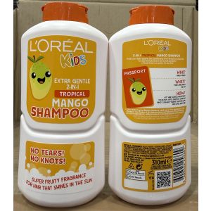 NEW L'Oreal Kids Shampoo Mango 310ml