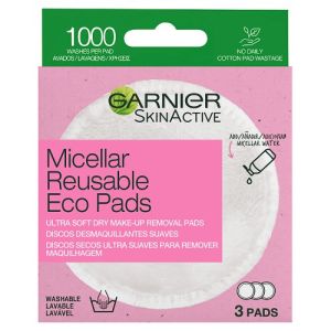 Garnier Micellar Reusable Eco Pads X 3