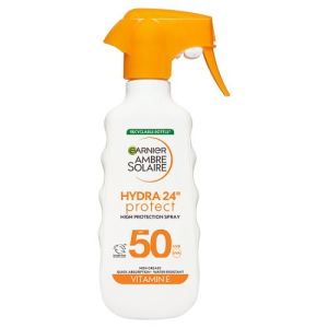 Garnier Ambre Solaire Hydra Lotion Spf50 Trigger Spray 270ml Xl
