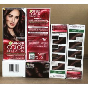 Garnier Color Sensation Mini Kit - Icy Chestnut 4.15