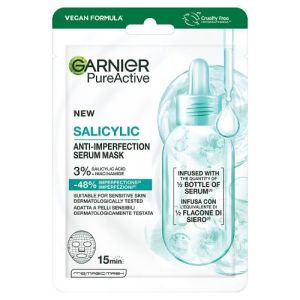 NEW Garnier Pure Active Salycilic Face Sheet Tissue Mask
