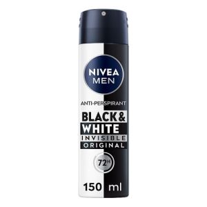 Nivea Deo Spray 150ml Men Black & White Invisible 
