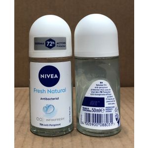 Nivea Roll On 50ml Women Fresh Natural (5x6)