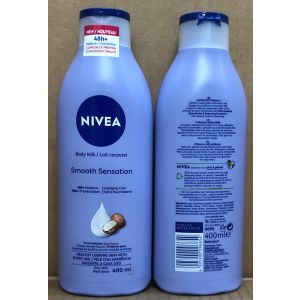 Nivea Lotion 400ml Smooth Sensation (2x6)