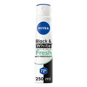 Nivea APD Spray 250ml Women Black & White Fresh