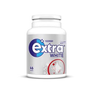 Wrigley Extra Bottle - White 46 Piece