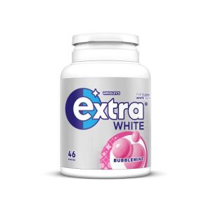 Wrigley Extra Bottle - White Bubblemint 46 Piece