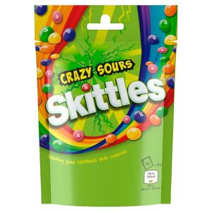 Skittles Vegan Chewy Crazy Sour Fruit 136g