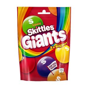 Skittles giants Vegan Chewy Fruit 132g
