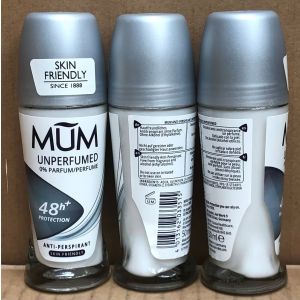 MUM Roll On 50ml Unperfumed