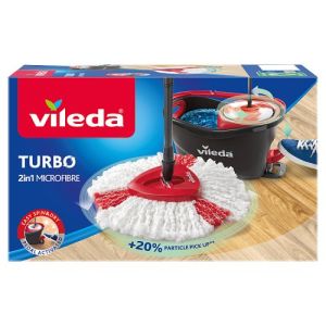 Vileda Turbo Mop and Bucket 1s.