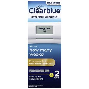 Clearblue Digital Pregnancy Test with Weeks Indicator 2s