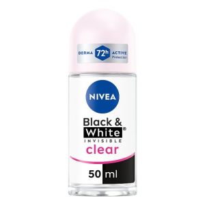 Nivea Roll On 50ml Women Black & White Invisible