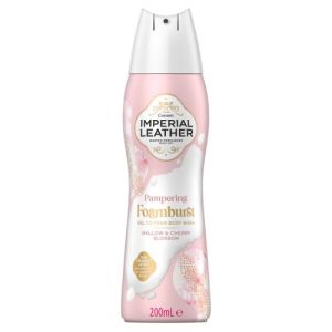 Imperial Leather Foamburst 200ml Pampering Mallow Cherry