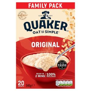 Quaker 20pk Oats So Simple Original