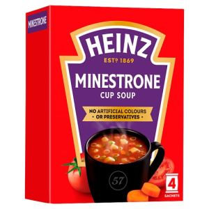 Heinz Cup A Soup  
Minestrone Crotons  72Gm