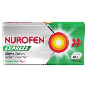 Nurofen Express Caplets 256mg SRP 12s
