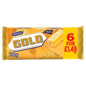 Mcvities Gold Bars Pmp £1.49 110G