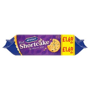 Mcvitie'S Biscuits Pmp £1.69 Fruit Shortcake 250G