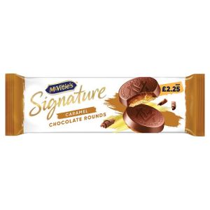 Mcvities Pmp £2.25 Caramel Chocolate Round 109G