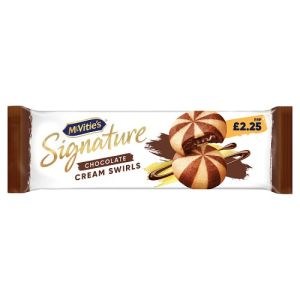 Mcvities Pmp £2.25. Chocolate Cream Swirl 142G